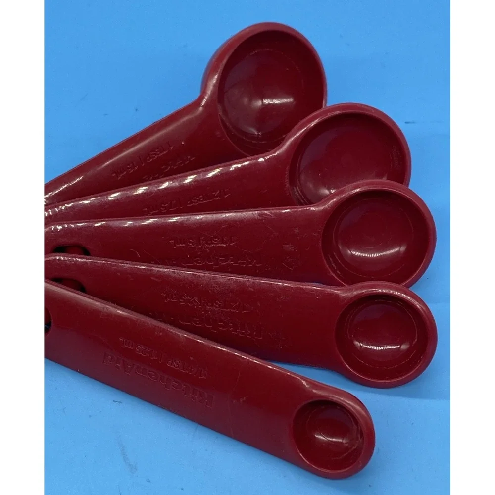 KitchenAid Plastic Measuring Cups & Spoons Set of 9
